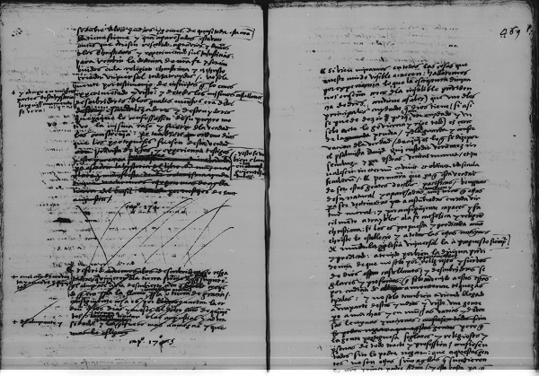 Casas, Bartolomé de las. “Capítulo 174”. 
						Historia de las Indias, 1527-1552, folios 468 verso y 469 recto del manuscrito autógrafo. Biblioteca Nacional de España.
					