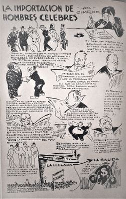 Gimeno. &ldquo;La importaci&oacute;n de hombres c&eacute;lebres&rdquo;. Los Pensadores, n&uacute;m. 108, 24 de marzo de 1925, Centro de Documentaci&oacute;n e Investigaci&oacute;n de la Cultura de Izquierdas-Cedinci.