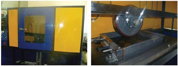 Equipo construido seg&uacute;n norma INVIAS 756-13 para la determinaci&oacute;n del ahuellamiento de mezclas asf&aacute;lticas1