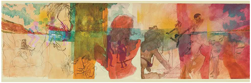 A drawings plate by Rafael Coutinho in Airplane Mode