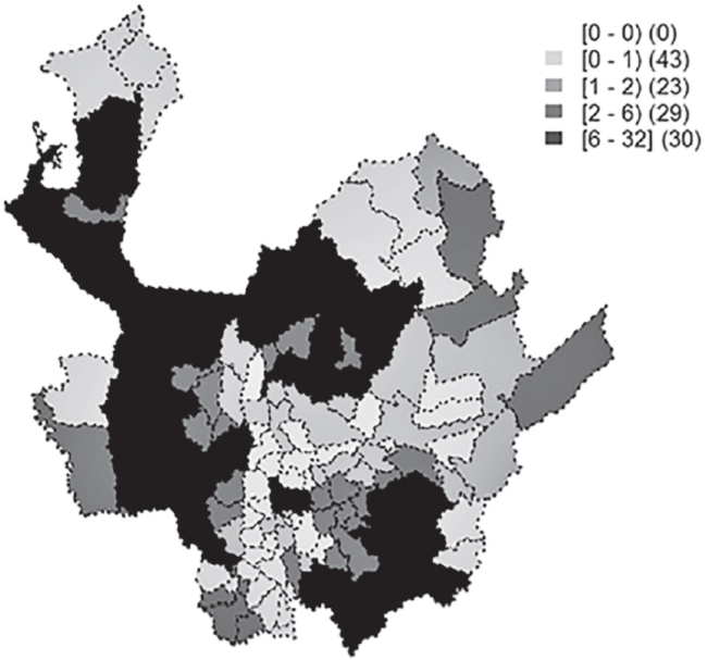 Acciones armadas del grupo FARC, 1996-2010