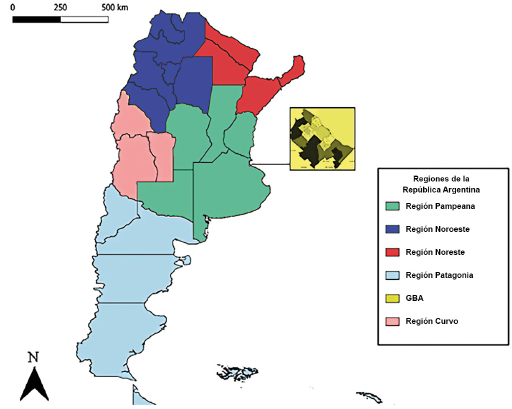 Regiones de la República Argentina