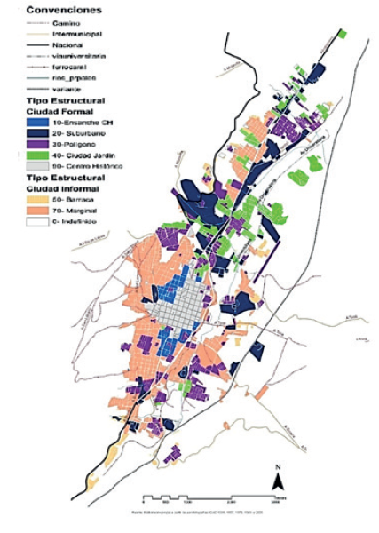 Hidalgo (2012a) with data from the IGAC
