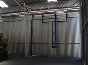 Horno de 40 m3 para tratamiento de madera apilada (ensayo piloto)