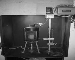 Combustion test apparatus