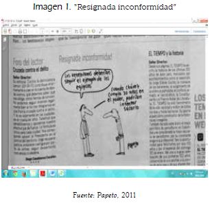 &ldquo;Resignada inconformidad&rdquo;