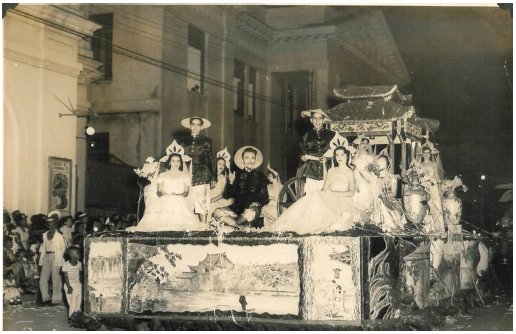 Carnaval de Cienfuegos del a&ntilde;o 195310