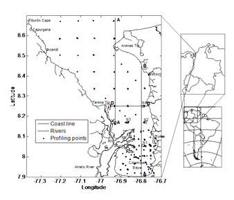 Location of Gulf of Uraba 