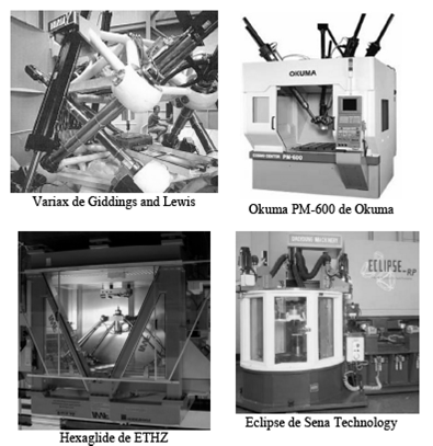 Fresadoras de 6 GDL.