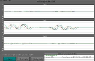 Software application developed using Processing for monitoring and recording information.