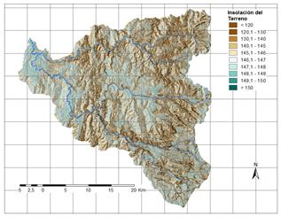 Insolación del terreno.