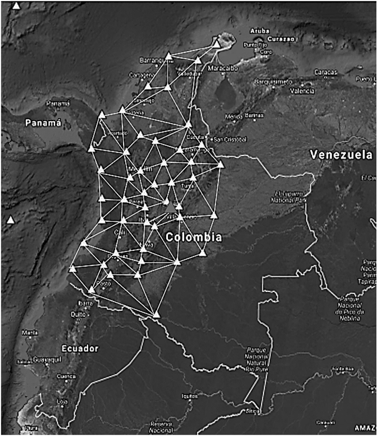 Seismological Colombian Network. 