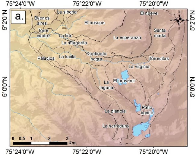Multitemporal wetland analysis using multispectral optical images, for 1970, 2002, 2010, and 2014.