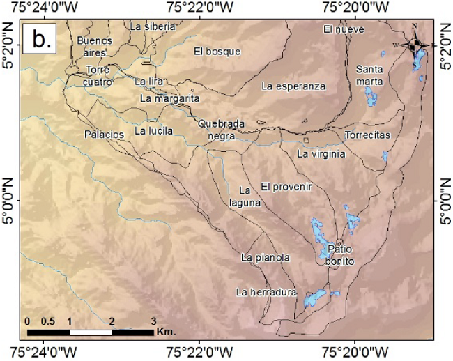 Multitemporal wetland analysis using multispectral optical images, for 1970, 2002, 2010, and 2014.