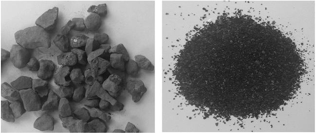 (a) BOF slag (b) BFD