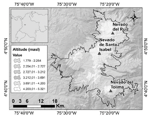 Parque Nacional Natural de Los Nevados (PNNN).