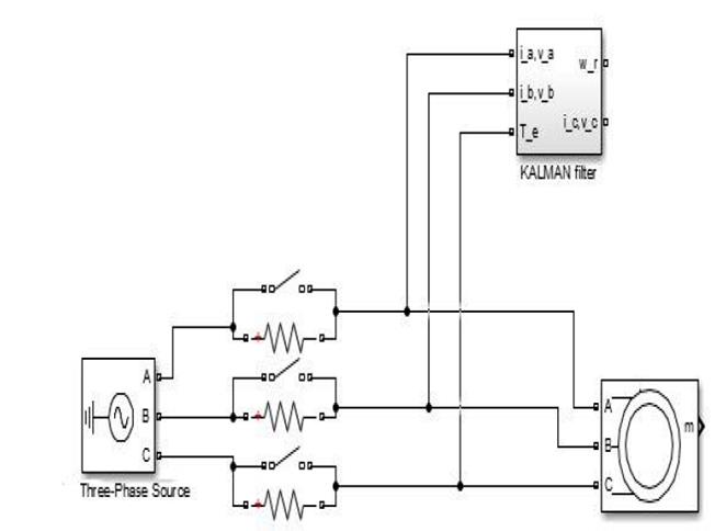 Block diagram of an experimental circuit for voltage sag.