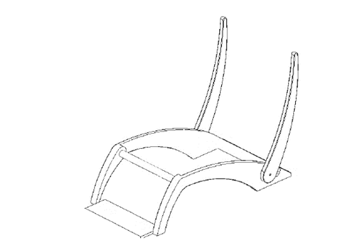 Formal representation in perspective view of the proposed device.