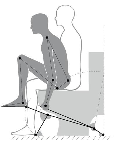 Schematic representation of the proposed device operated by the user.