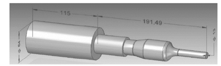 Ultrasonic actuator HND-8AE-4020.