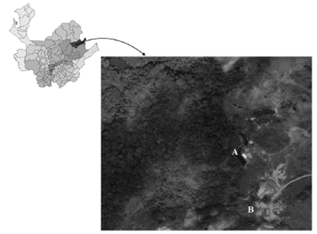 Location map study area.
