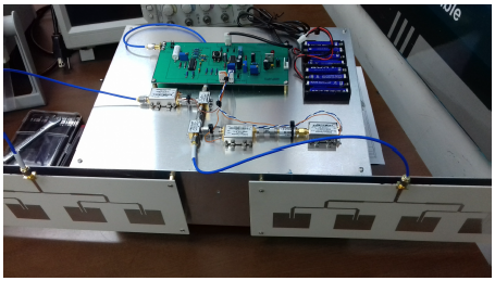 Snapshot of the radar implemented.