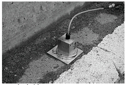 Sensor on the bridge. 