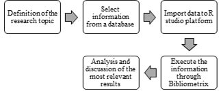 Workflow for Bibliometric analysis.