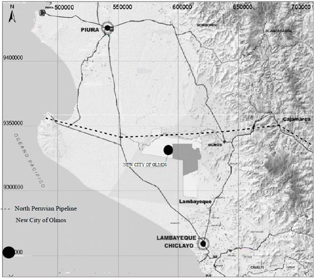 Location of the study area