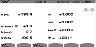 Power supplied to the load in open loop.