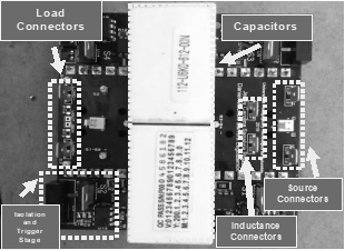 Top copper of the printed circuit implemented.