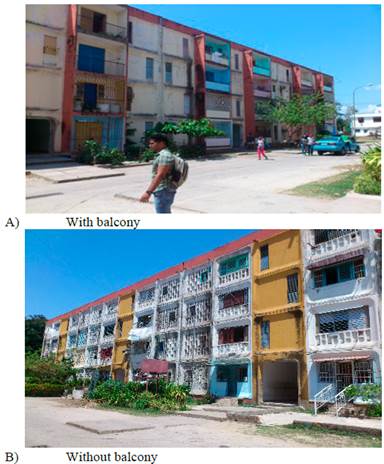 Great Soviet Panel typologies in Santiago the Cuba. 