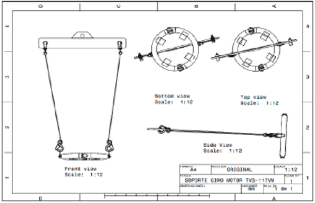 Ground support equipment projection