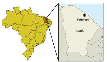 Research site location. 