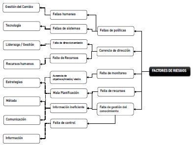 Factores de riesgos por etapa.
