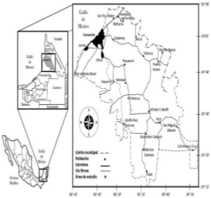  Localización del municipio de Campeche.