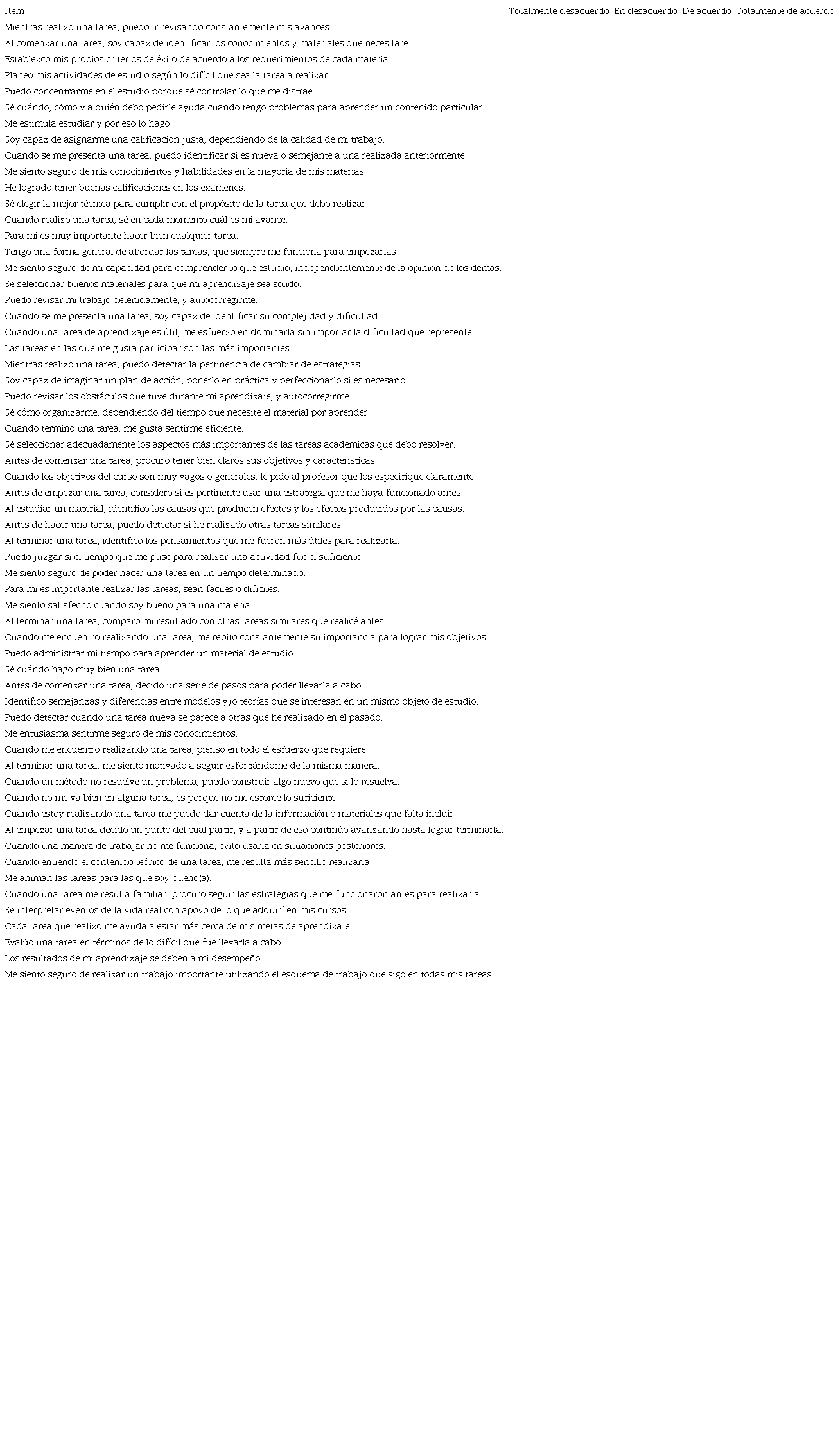 Versi&oacute;n final del EEAR