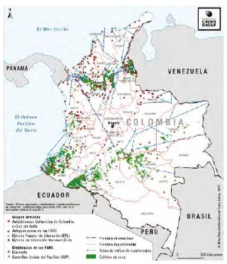 Presencia grupos armados ilegales