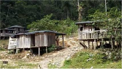 Caserío Santa Fé de La Vega, fundado por barequeros chocoanos