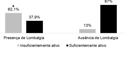 Nvel de atividade fsica dos profissionais de enfermagem, Patos de Minas, 2017