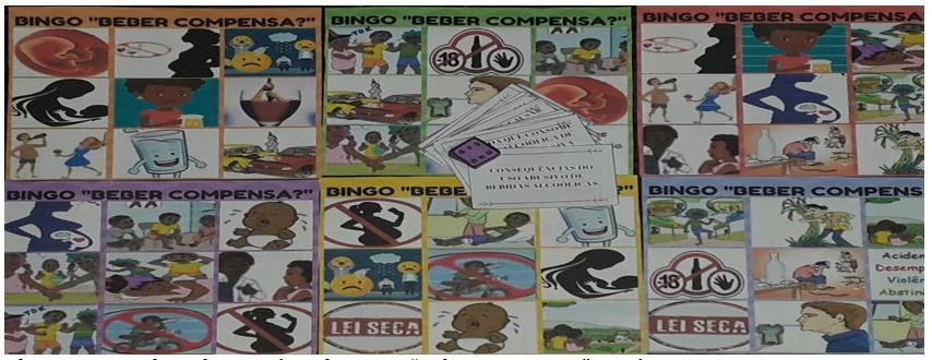 Storyboard provisório do Bingo Beber Compensa Espírito Santo 2019