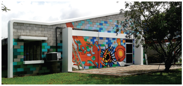 Mural Parcelas de Aire, lado A. ©Pablo Bonilla Elizondo