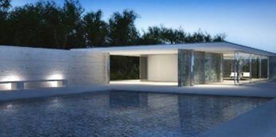 El pabell&oacute;n Alem&aacute;n. Dise&ntilde;ado por Mies Van de Rohe y Lilly Reich para la exposici&oacute;n internacional en Barcelona (1929)9