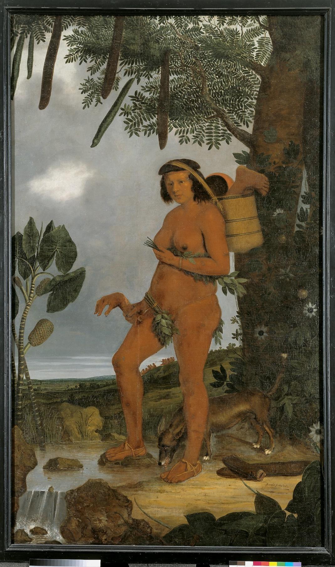 Mulher Tapuia, 1641, �leo sobre tela