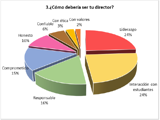 Caracter&iacute;sticas del director.