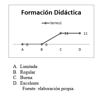 Formación didáctica