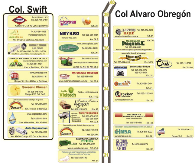 Corredor comercial menonita