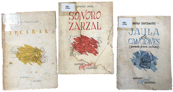 Car&aacute;tulas de obras editadas bajo sello Ediciones Espiral