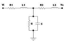 par&aacute;metros de una l&iacute;nea de transmisi&oacute;n. 