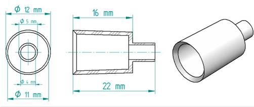 Dimensiones de la c&aacute;psula